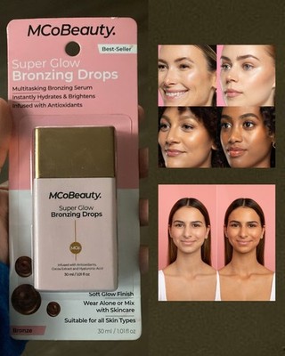 MCoBeauty Super Glow Bronzing Drops Bronze 30ml Antioxidants Glow Effect