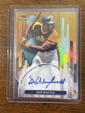 2025 Finest #FA-DW Dave Winfield Finest Autographs Gold #/50
