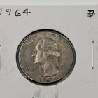 1964 D 25C Washington Quarter