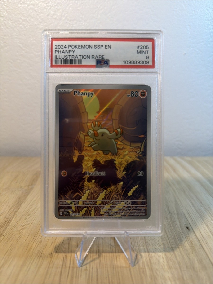Pokmon TCG Phanpy Card Surging Sparks 205/191 PSA 9 Mint | eBay Pokmon TCG Phanpy Card Surging Sparks 205/191 PSA 9 Mint | eBay