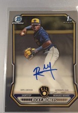 2026 Bowman - Chrome Prospect Autographs Ricky Moneys #CPA-BA (AU, RC)