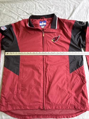 Giacca Arizona Cardinals Reebok NFL On Field abbigliamento squadra taglia L full zip - Foto 9 di 13