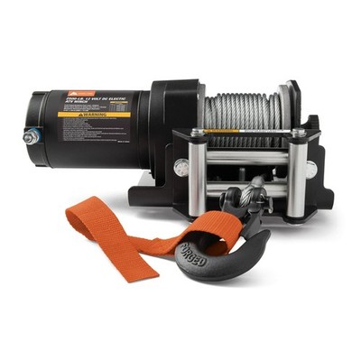 Ozark Trail 2500 lb 12V DC Electric ATV Winch/ 50ft. Steel Rope Mounting Bracket