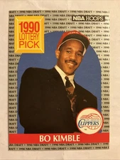 1990-91 NBA Hoops - 1990 Lottery Pick Bo Kimble #397 (RC)