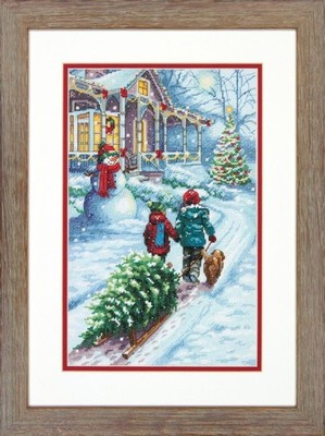 Dimensions Counted Cross Stitch Kit Christmas Tradition