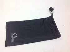 Eyeglass/Sunglasses Bag Microfiber Pouch Soft Cleaning Case Black