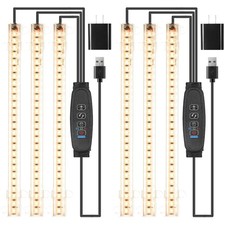 LED Grow Light Strips, Grow Lights for Indoor Plants Full Spectrum 3000K, Plant