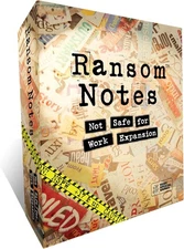 Ransom Notes Expansion Pack,Not Safe for Work (NSFW) Edition - Magnet Party Game