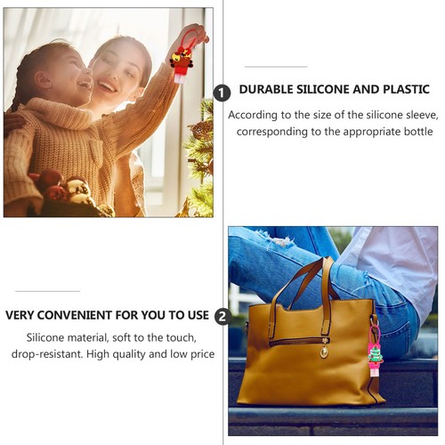 10PCS Hand Bottle Protective Case 30ml Xmas Travel Container Case - Picture 4 of 12