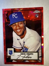 2021 Topps Chrome Platinum Anniversary - Nick Heath #45 (RC) /100 Rookie Card