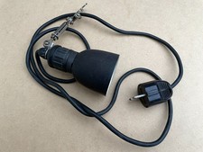 Nähmaschinenlampe mit Drehschalter Bakelit schwarz Nähmaschine PFAFF