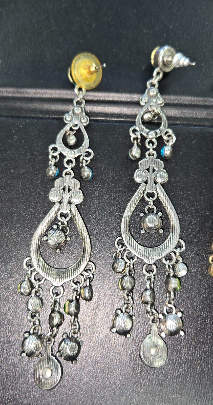 4 Pair Multicolor Dangle Earrings - image 9