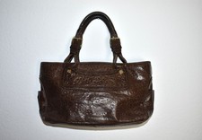 CELINE * Designer Handtasche Boogie Bag Tragetasche Braun Leder