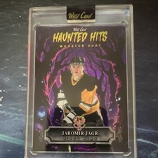 Wild Card Haunted Hits Jaromir Jagr Right Wing Holographic HHW-JJ Ice Hockey 20…
