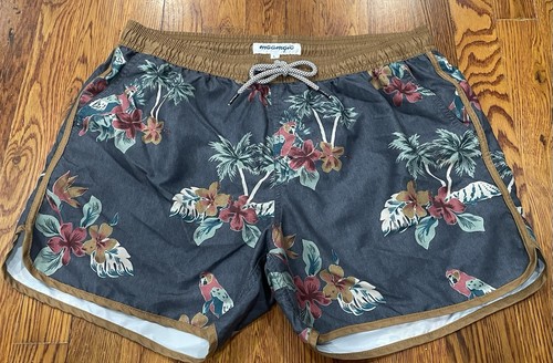 Maamgic Herren 4” Large Badeshorts Badehose Netzfutter - Bild 1 von 6