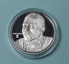Larry Johnson  #2 -Highland Mint Medallion- 0.999 Troy Ounce - SILVER - (1996)
