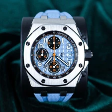 Audemars Piguet Royal Oak 41mm Tiffany Blue Dial Steel 26238ST Box & Papers 2025