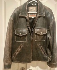 Bomber uomo vintage 100% pelle XL di Arbitro Luis Alvear 