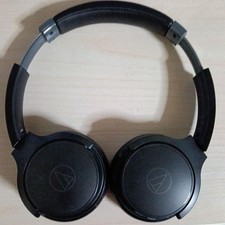 audio-technica wireless headphones black