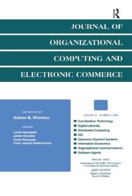 Robert J. Kauff Advances on information Technologies in the Financ (Taschenbuch)