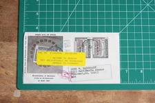 1984 Guatemala Cover Returned to Sender USA Label Mayan Cachet