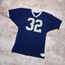 Vintage 1980s Russell Athletic 32 Football Practice Jersey Made in USA Large P