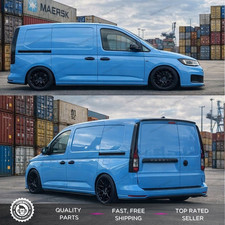 VW CADDY MK5 LWB TWIN SLIDER PAIR | LEFT & RIGHT | SLIDING DOOR RAIL BLACK 2021+