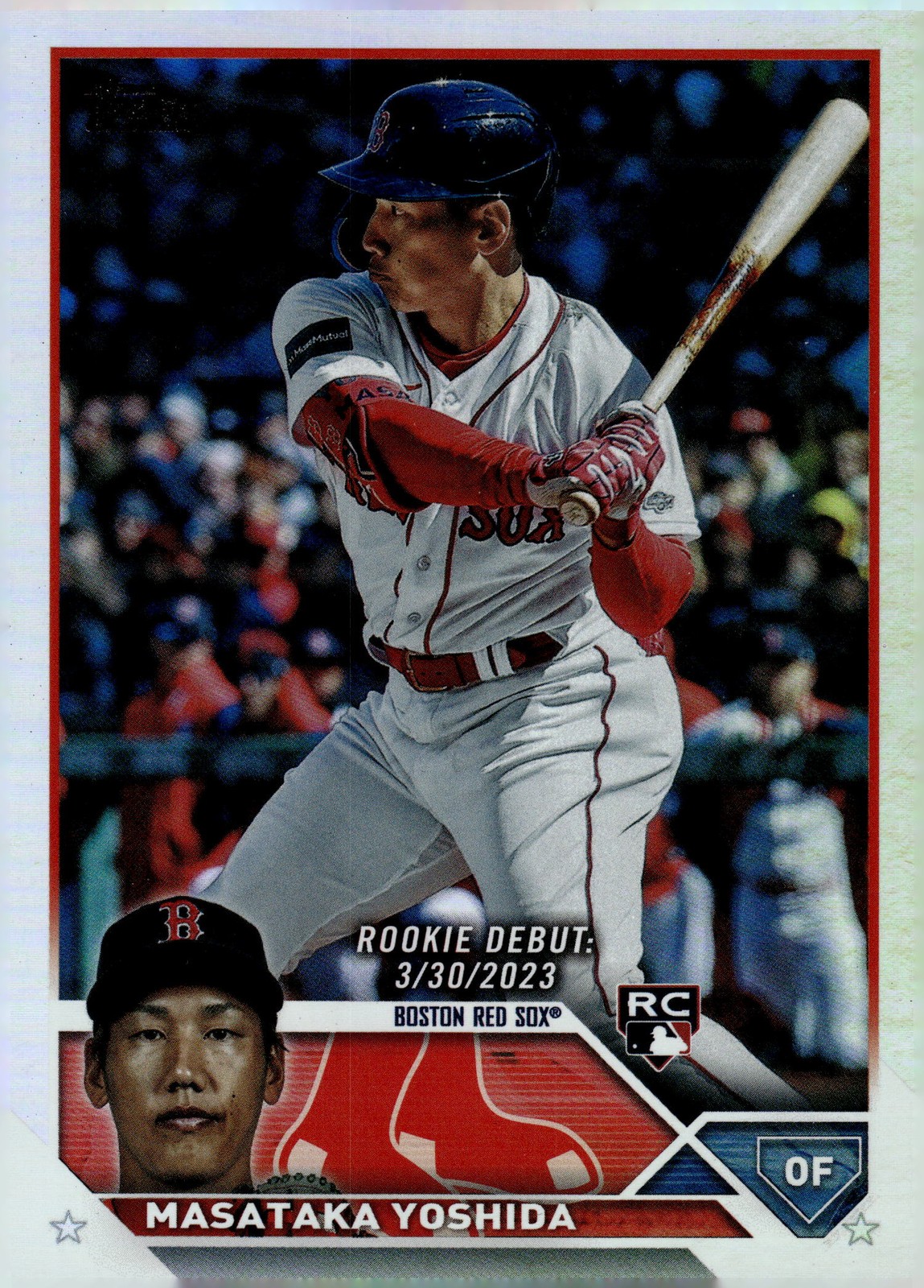 2023 Topps Update #US5 Masataka Yoshida Rainbow Foil
