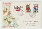 25/11/1968 UK GB FDC - Christmas 1968 - Wildlife at Christmas - Lowestoft CDS PM
