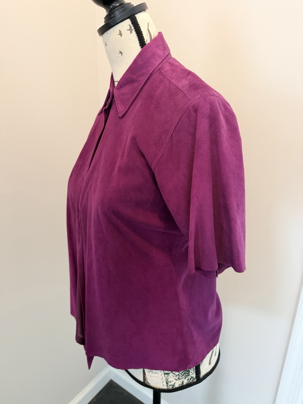 Ralph Lauren Purple Label Bergdorf Goodman Jacket Suede Custom Collection Sz 10 thumbnail 6