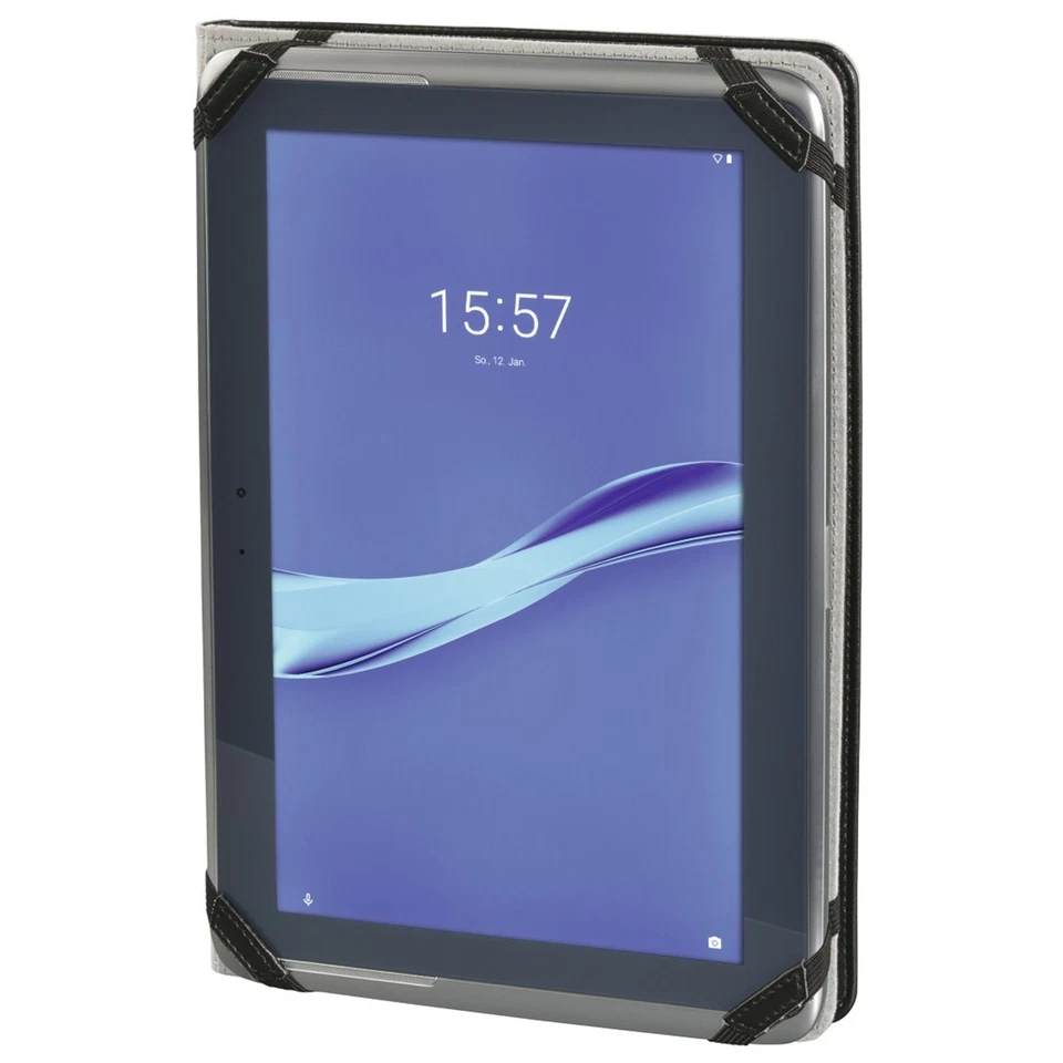 Hama eBook-Case Universal Schwarz für eReader bis 6" mit Gummiband-Halterung - Bild 4 von 4