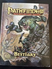 Pathfinder RPG book, Beastiary, never used,