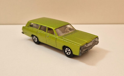 Matchbox  No 55 or 73 Mercury Mit Hunden Grün Lesney Superfast Vintage Auto