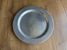 Vintage Round 14" RWP Wilton Charger Plate Made in USA Some scratches