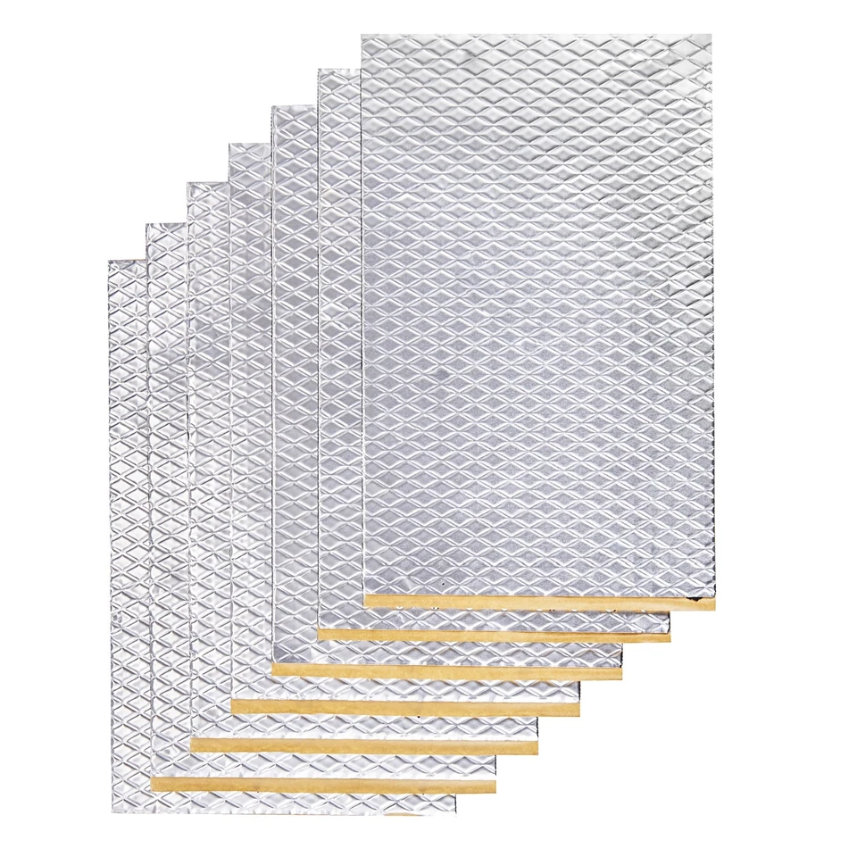 Uimoso Tapis Isolation Phonique Thermique Isolant Voiture 248,9x398,8 mm 3,3 m² - Photo 1/4