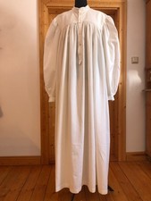 larp reenactment Kostüm Mittelalter/Renaissance Unterkleid NachtkleidGr L/Xl/XXL