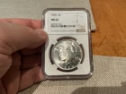 New Listing1925 Silver Peace Dollar, NGC MS-63