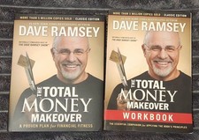 Lot de 2 livres - Dave Ramsey - THE TOTAL MONEY MAKEOVER / Workbook