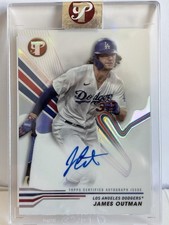 Topps Pristine Autographs James Outman Los Angeles Dodgers PA-JO