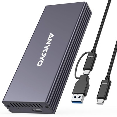 USB C 3.2 SSD-Gehäuse für MAC SSD 12+16 PIN MacBook Pro, MacBook Air, Mac Pro...