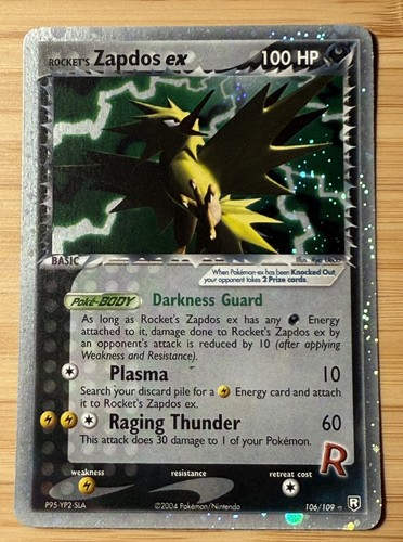 rocket's zapdos pokemon card value Team Rocket's Zapdos 070/182 (HOLO) Pokemon TCG: SV10: Destined Rivals