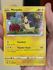 POKEMON MORPEKO SWSH031 PROMO BLACK STAR COSMOS HOLOFOIL NM CARD