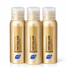 Phyto Phytoelixir Intense Nutrition Shampoo, Bundle 3. Travel Size. NEW 
