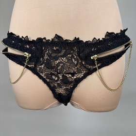 Agent Provocateur Soir&eacute;e Zindie Black Lingerie Set 34D/2(small)