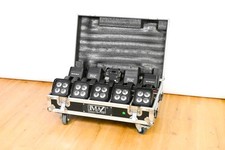 JMAZ Lighting MAD PAR HEX 4S Battery LED Uplight Kit w/ Charging Case CG01YCS