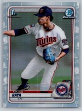 2020 bowman draft baseball marco raya 1st chrome refractor #63