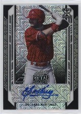 2021 Leaf Metal Draft Black Mojo 4/4 Orlando Martinez #BA-OM2 Auto nd3