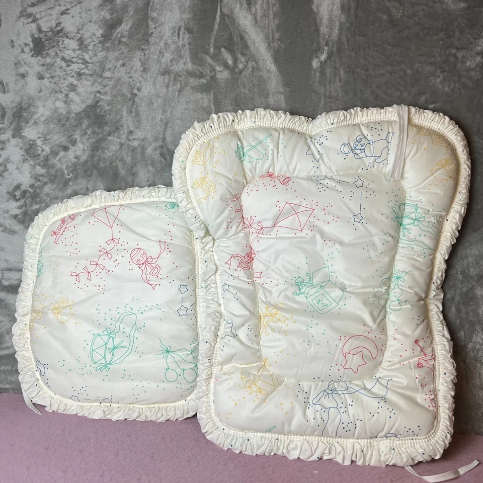 Juego de cojines para silla Baby Dior 15661 vintage decoración de guardería de lujo para bebé Foto 2 de 4