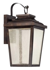 The Great Outdoors 72172-189-L Irvington Manor 17" Tall 13w LED - Chelesa Bronze