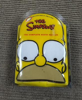 #ad THE SIMPSONS Complete Sixth 6th Six Season DVD Collector#x27;s Edition Homer Head $12.00